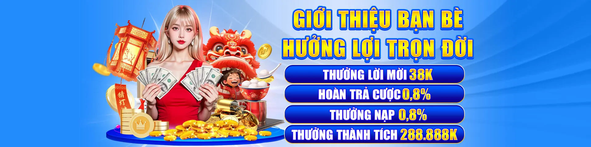 Banner khuyến mãi VN138 Nhà Cái